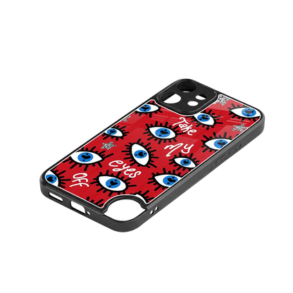 Eyes On You stylish phone case for cmf nothing phone 2 pro | glossy glass and slim fit