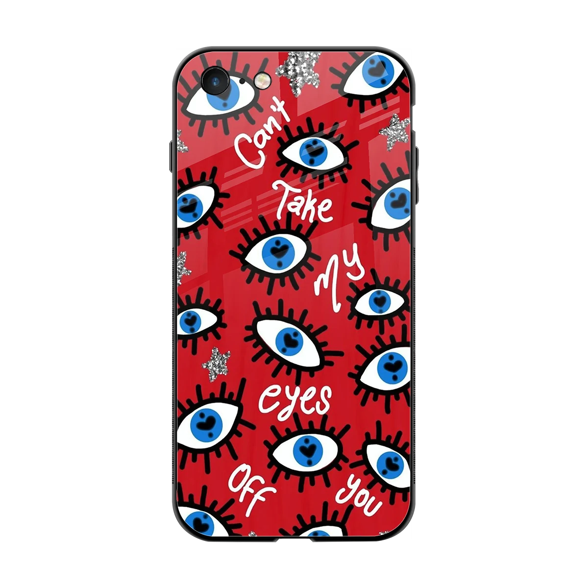 Eyes On You back phone cover | glass case for iphone 7