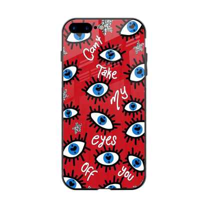 Eyes On You back phone cover | glass case for iphone 8 plus