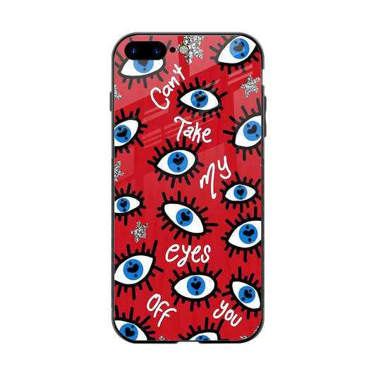 Eyes On You back phone cover | glass case for iphone 8 plus