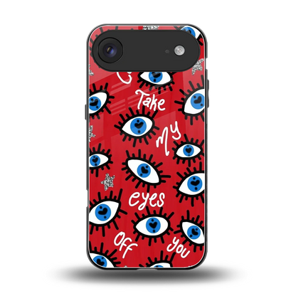 Eyes On You back phone cover | glass case for iphone air
