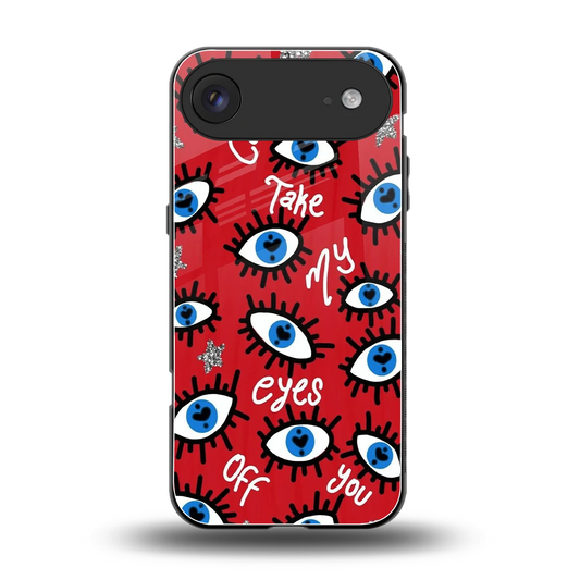 Eyes On You back phone cover | glass case for iphone air