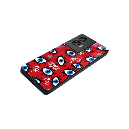 Eyes On You stylish phone case for motorola edge 50 fusion | glossy glass and slim fit
