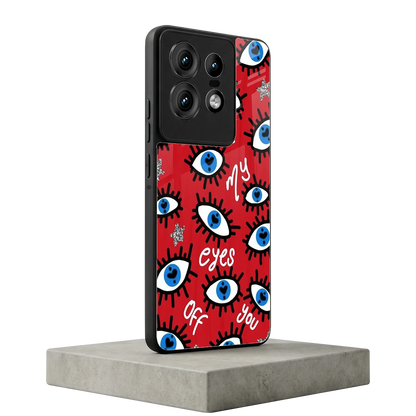 Eyes On You motorola edge 50 pro mobile cover | shockproof glass phone case