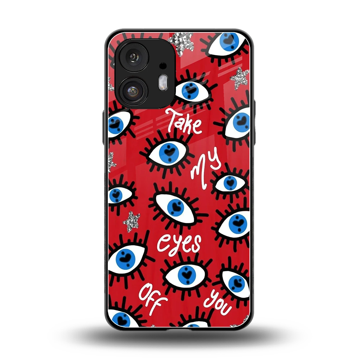 Eyes On You back phone cover | glass case for nothing phone 2