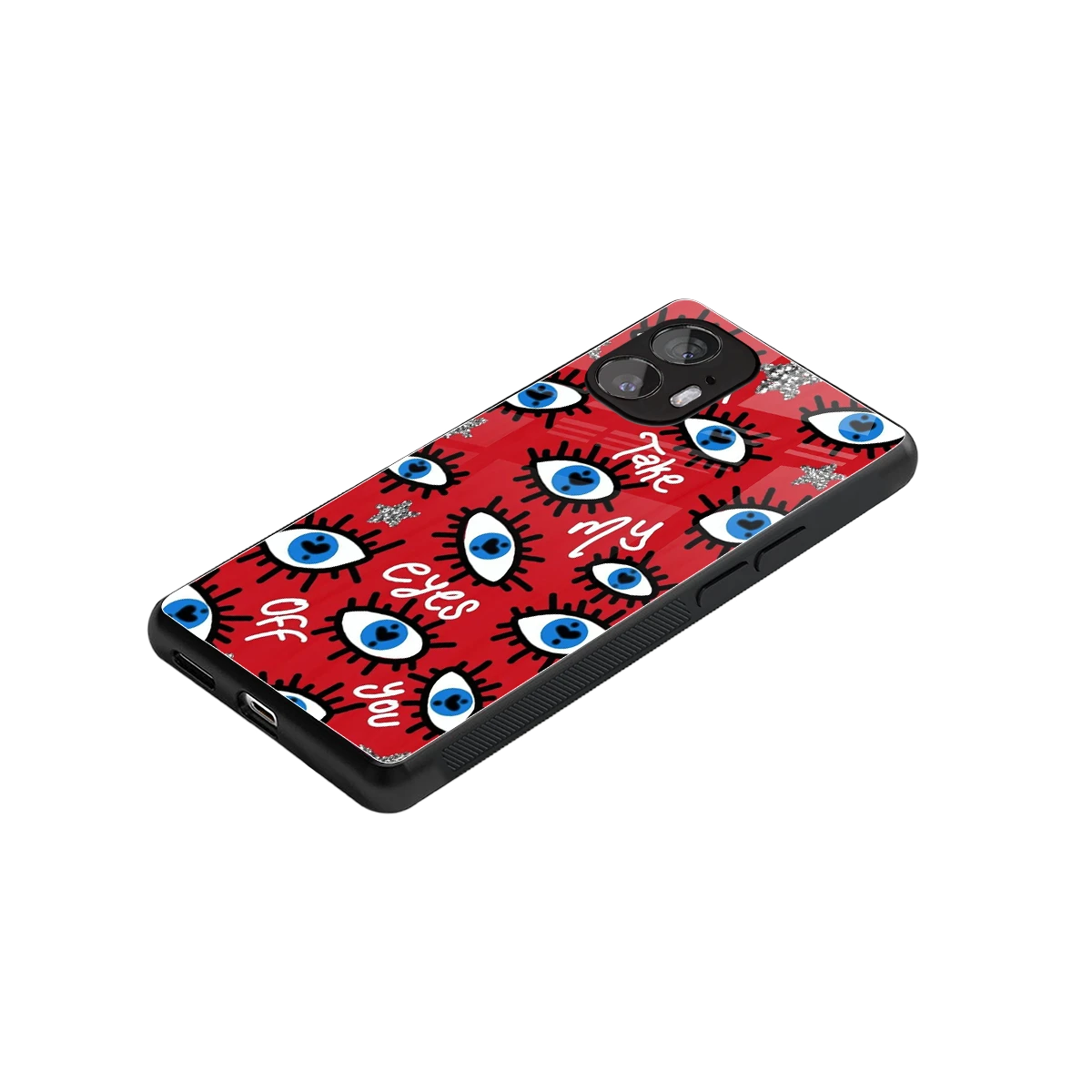 Eyes On You stylish phone case for nothing phone 2 | glossy glass and slim fit
