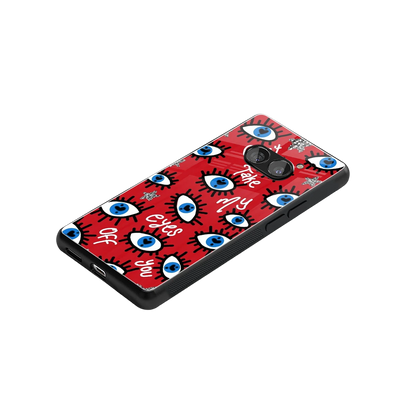 Eyes On You stylish phone case for nothing phone 2a plus | glossy glass and slim fit