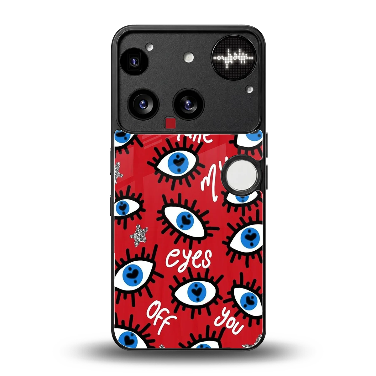 Eyes On You back phone cover | glass case for nothing phone 3