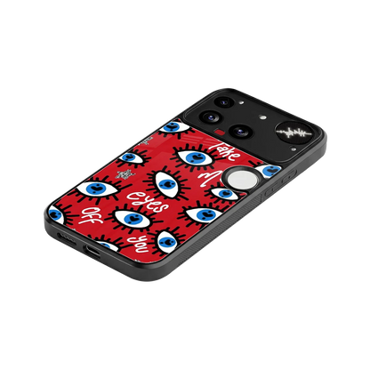 Eyes On You stylish phone case for nothing phone 3 | glossy glass and slim fit