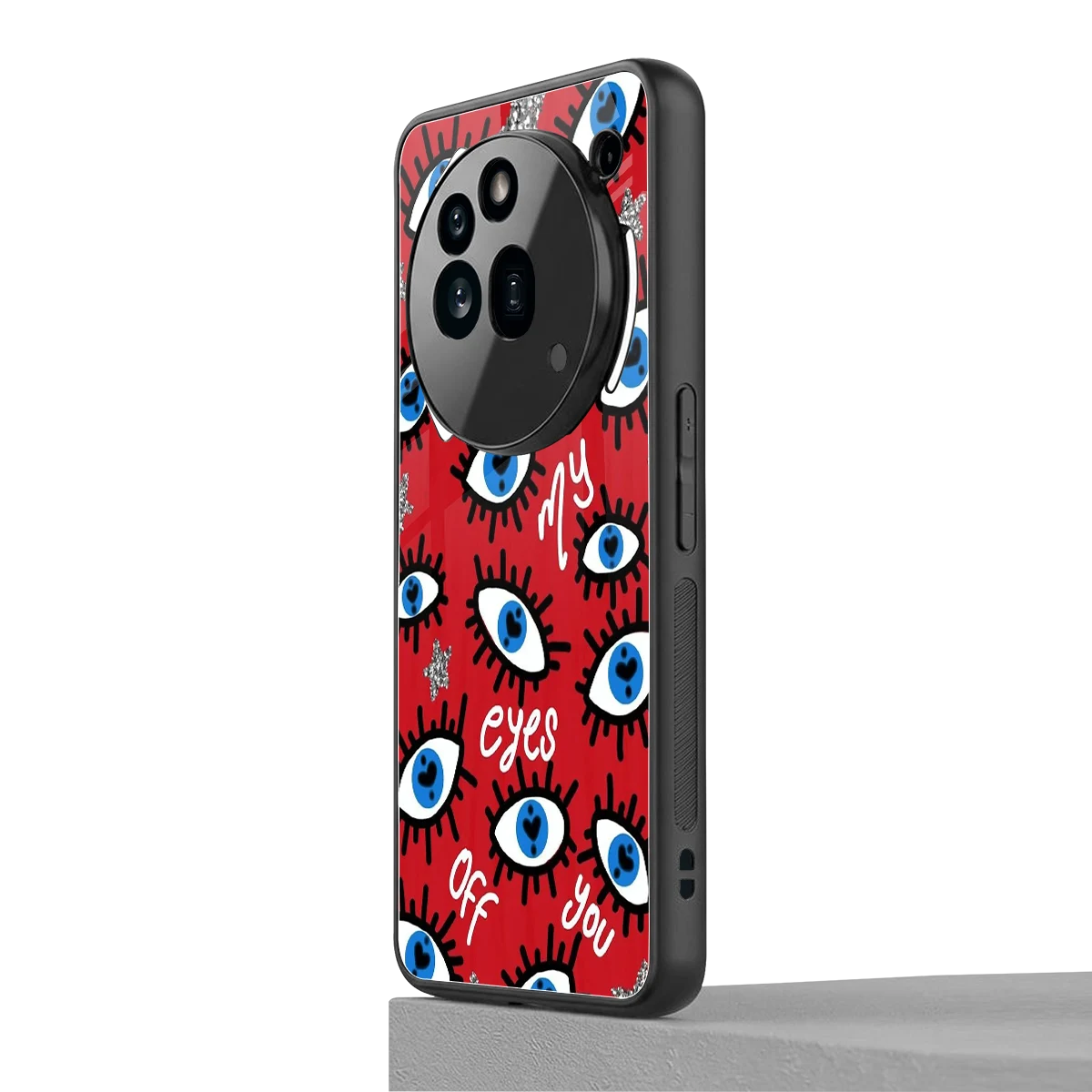 Eyes On You nothing phone 3a pro mobile cover | shockproof glass phone case