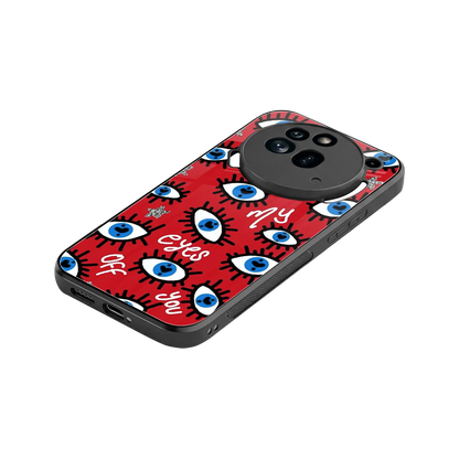 Eyes On You stylish phone case for nothing phone 3a pro | glossy glass and slim fit