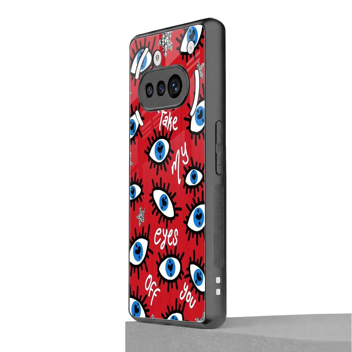 Eyes On You nothing phone 3a mobile cover | shockproof glass phone case