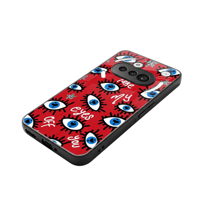 Eyes On You stylish phone case for nothing phone 3a | glossy glass and slim fit