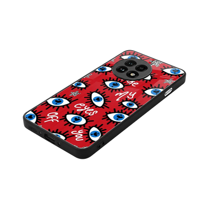 Eyes On You stylish phone case for oneplus 13r | glossy glass and slim fit
