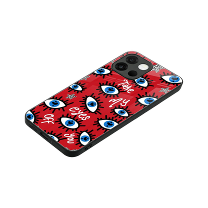 Eyes On You stylish phone case for oneplus 13s | glossy glass and slim fit