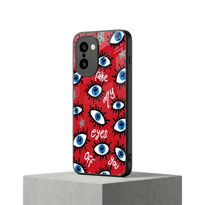 Eyes On You oneplus 15r mobile cover | shockproof glass phone case