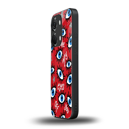 Eyes On You oneplus nord 3 mobile cover | shockproof glass phone case