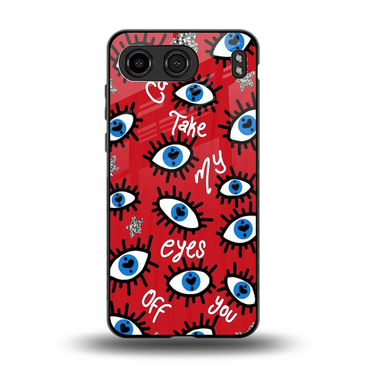 Eyes On You back phone cover | glass case for oneplus nord 4