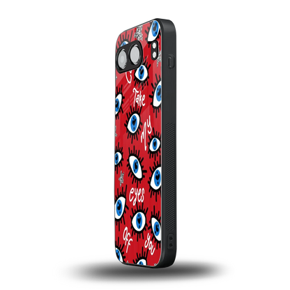 Eyes On You oneplus nord 4 mobile cover | shockproof glass phone case