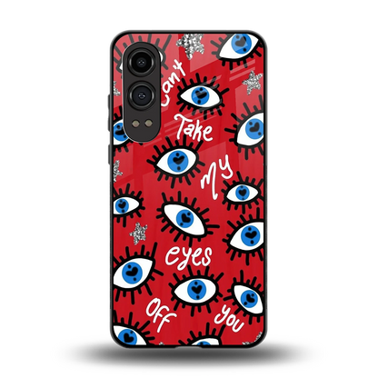Eyes On You back phone cover | glass case for oneplus nord ce 4 lite