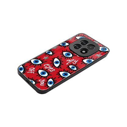 Eyes On You stylish phone case for oppo f29 5g | glossy glass and slim fit