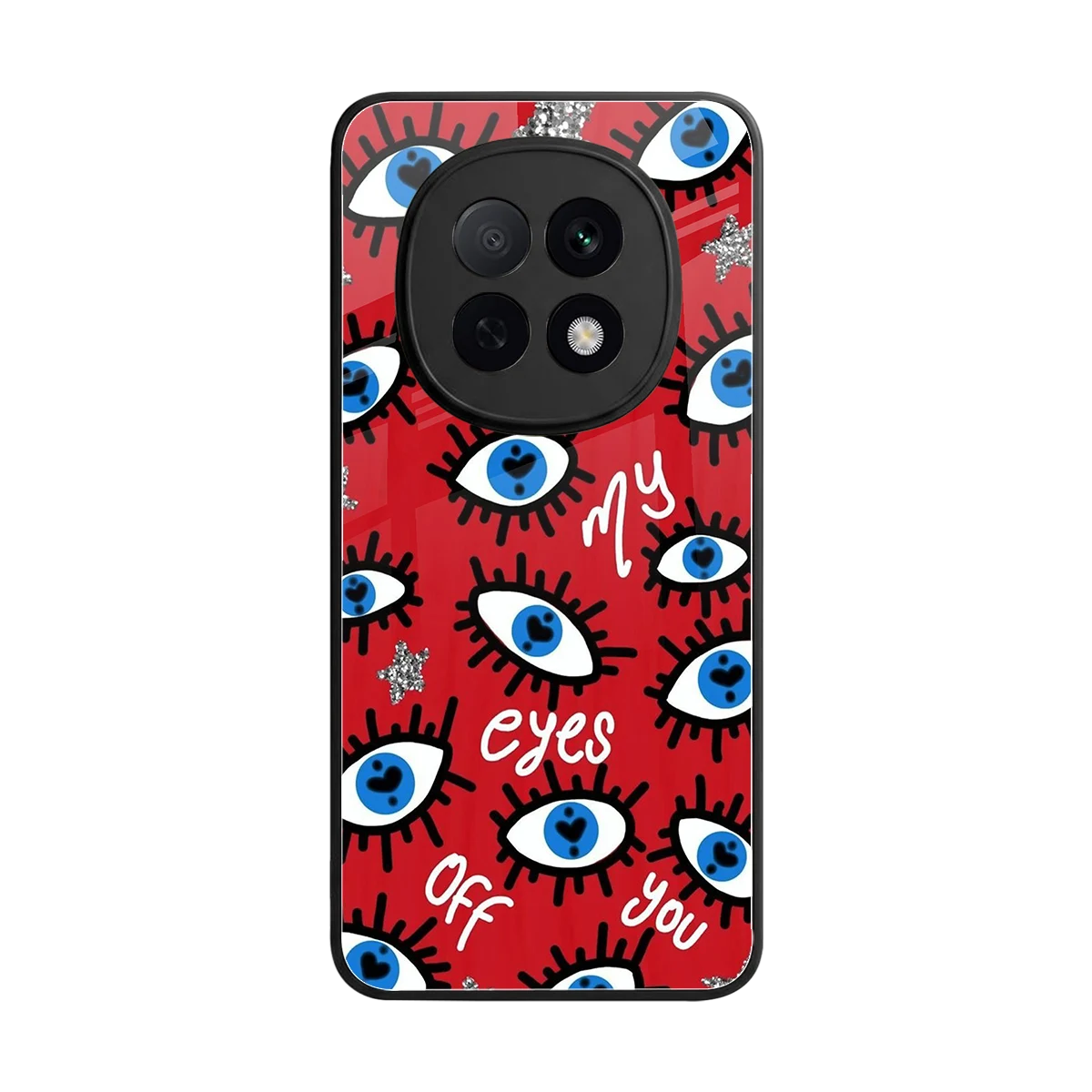 Eyes On You back phone cover | glass case for oppo f29 pro 5g