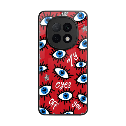 Eyes On You back phone cover | glass case for oppo f29 pro 5g