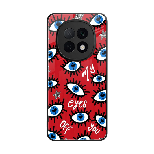 Eyes On You back phone cover | glass case for oppo f29 pro 5g