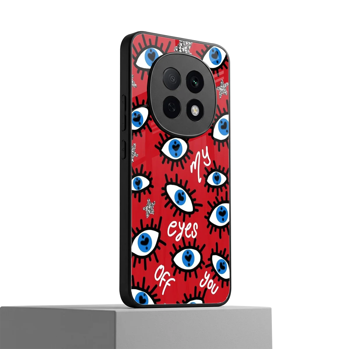 Eyes On You oppo f29 pro 5g mobile cover | shockproof glass phone case