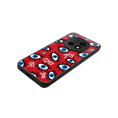 Eyes On You stylish phone case for oppo f29 pro 5g | glossy glass and slim fit