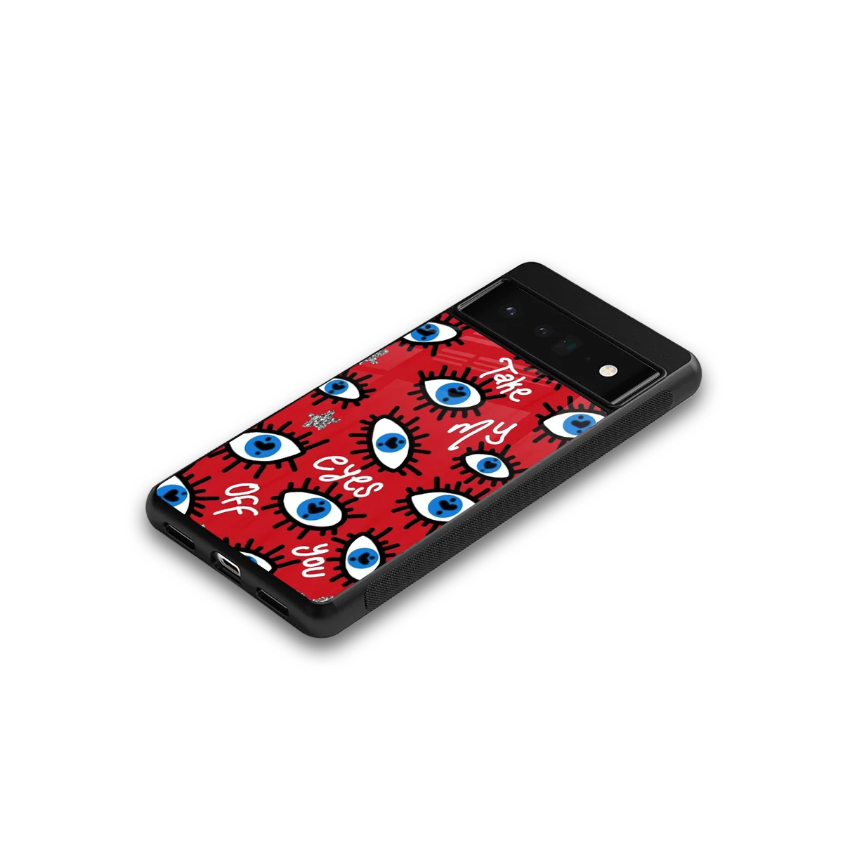 Eyes On You google pixel 6 pro mobile cover | shockproof glass phone case