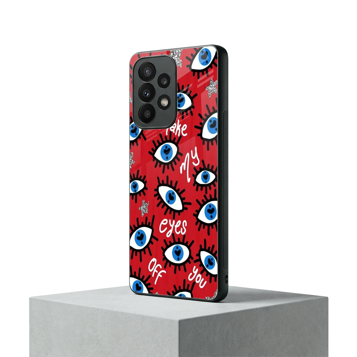 Eyes On You samsung galaxy a23 mobile cover | shockproof glass phone case