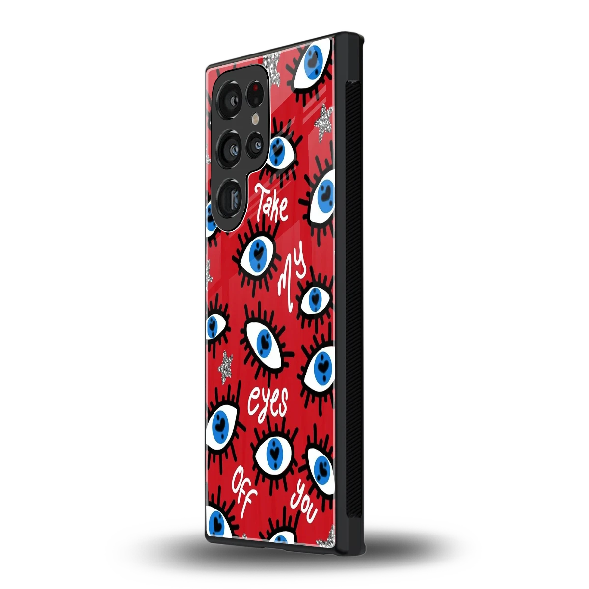 Eyes On You samsung galaxy s24 ultra mobile cover | shockproof glass phone case