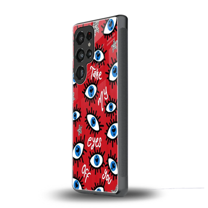 Eyes On You samsung galaxy s25 ultra mobile cover | shockproof glass phone case
