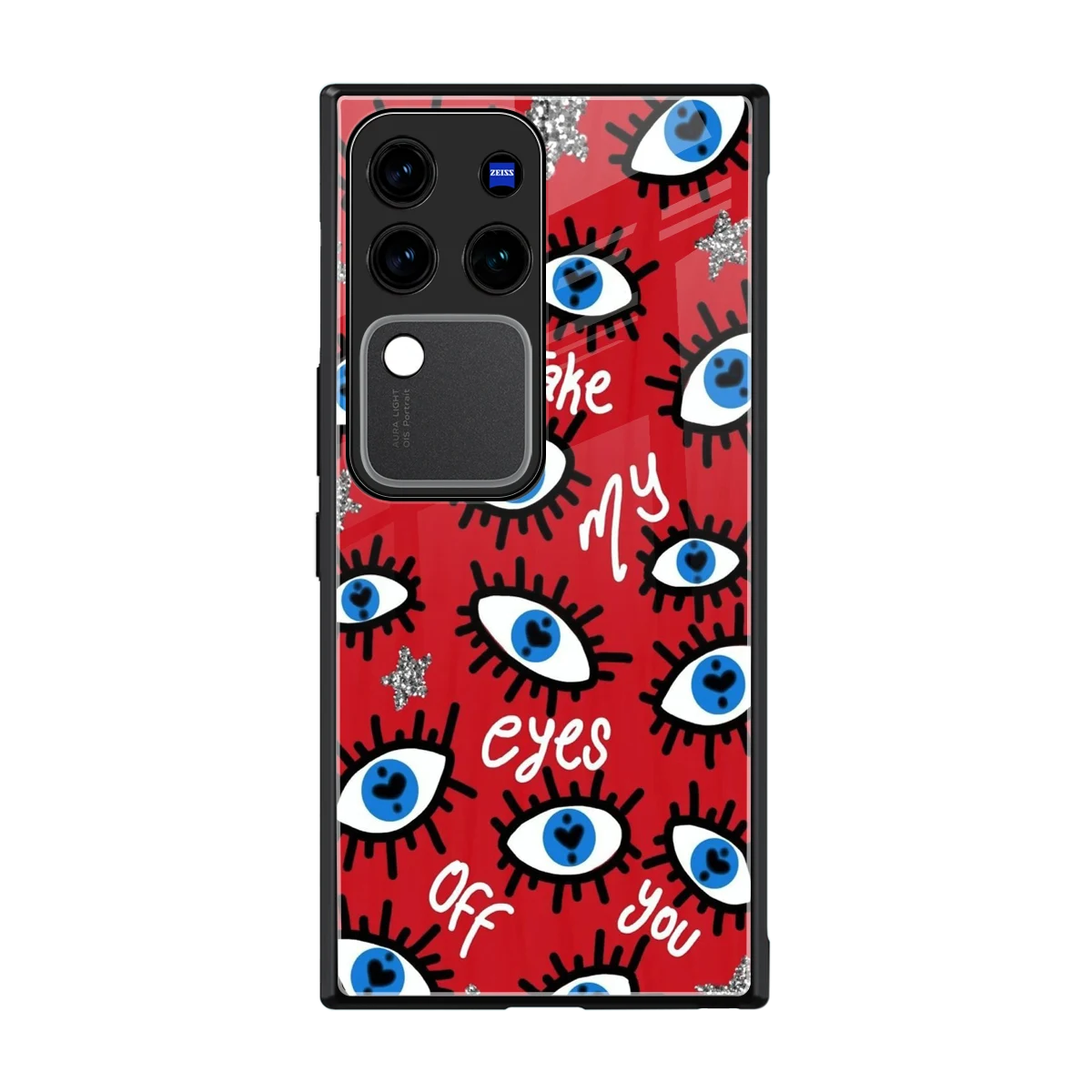 Eyes On You back phone cover | glass case forvivo v30 pro