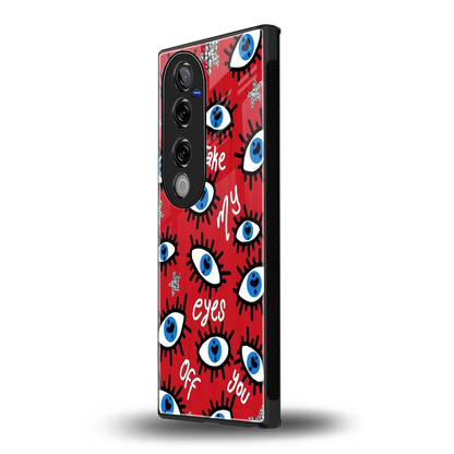 Eyes On You vivo v40 pro mobile cover | shockproof glass phone case