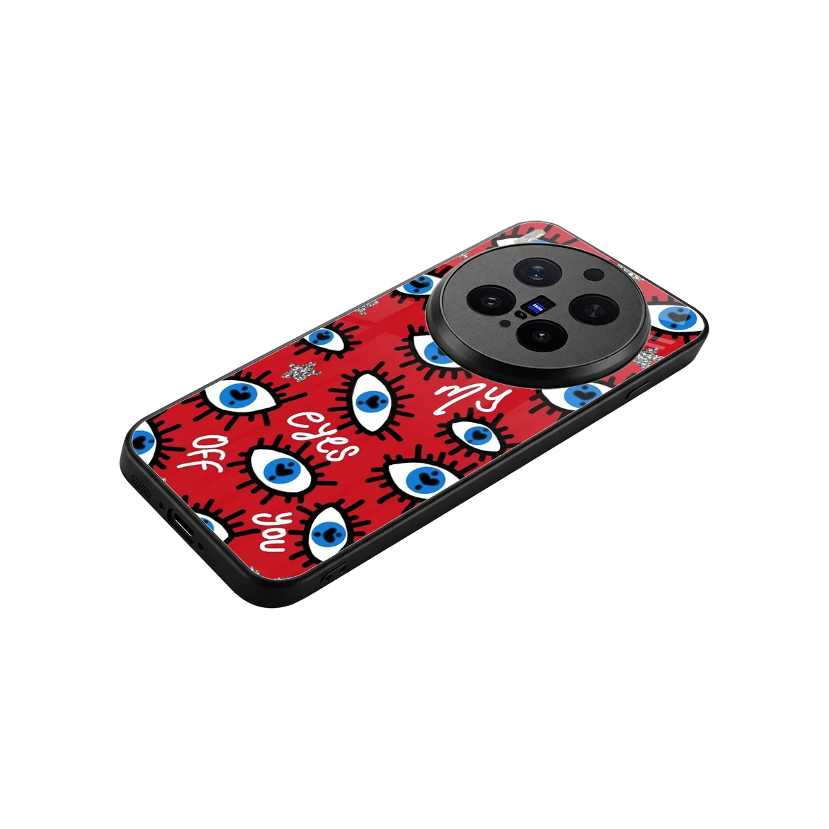 Eyes On You stylish phone case for vivo x300 pro | glossy glass and slim fit