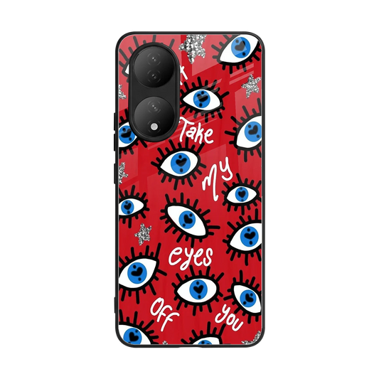 Eyes On You back phone cover | glass case for Vivo-y100
