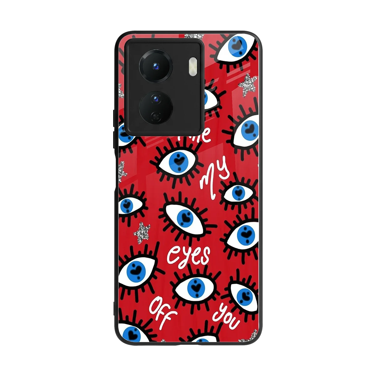 Eyes On You back phone cover | glass case for vivo y16
