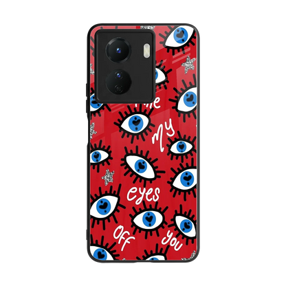 Eyes On You back phone cover | glass case for vivo y16