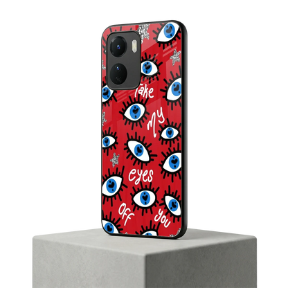 Eyes On You vivo y16 mobile cover | shockproof glass phone case