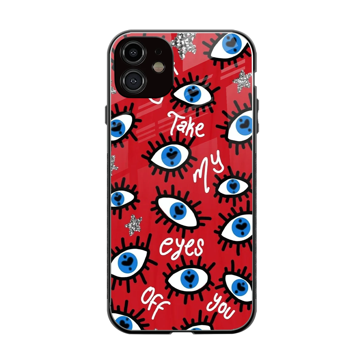 Eyes On You back phone cover | glass case for iphone 11