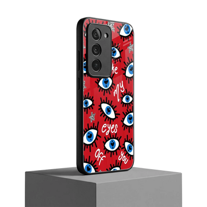 Eyes On You redmi 15 5g mobile cover | shockproof glass phone case