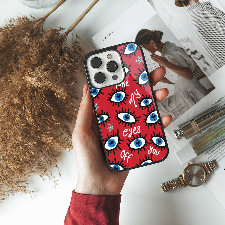 Eyes On You Phone Case for Samsung Galaxy S24 Ultra | Glass Case