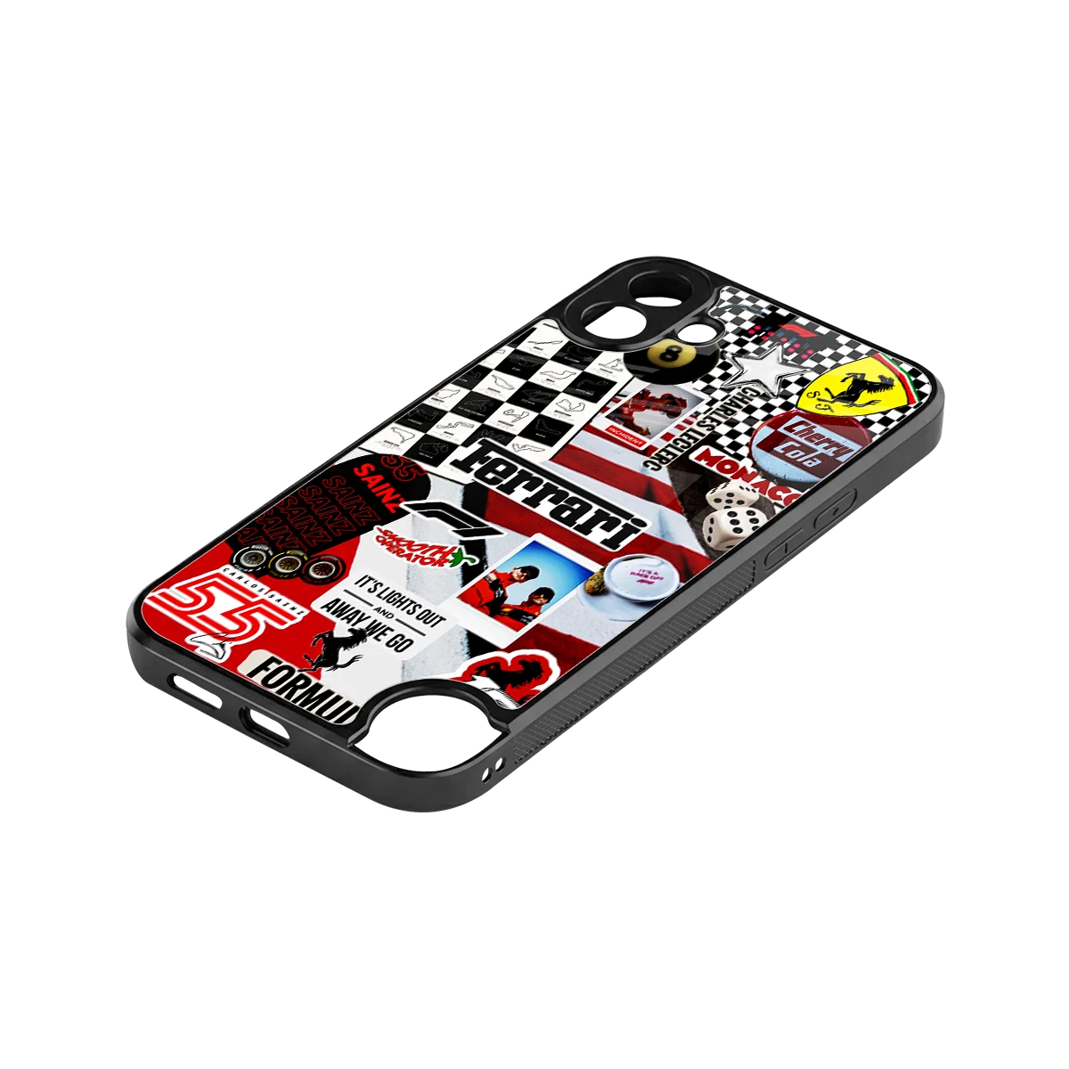 F1 Icon stylish phone case for cmf nothing phone 1 | glossy glass and slim fit