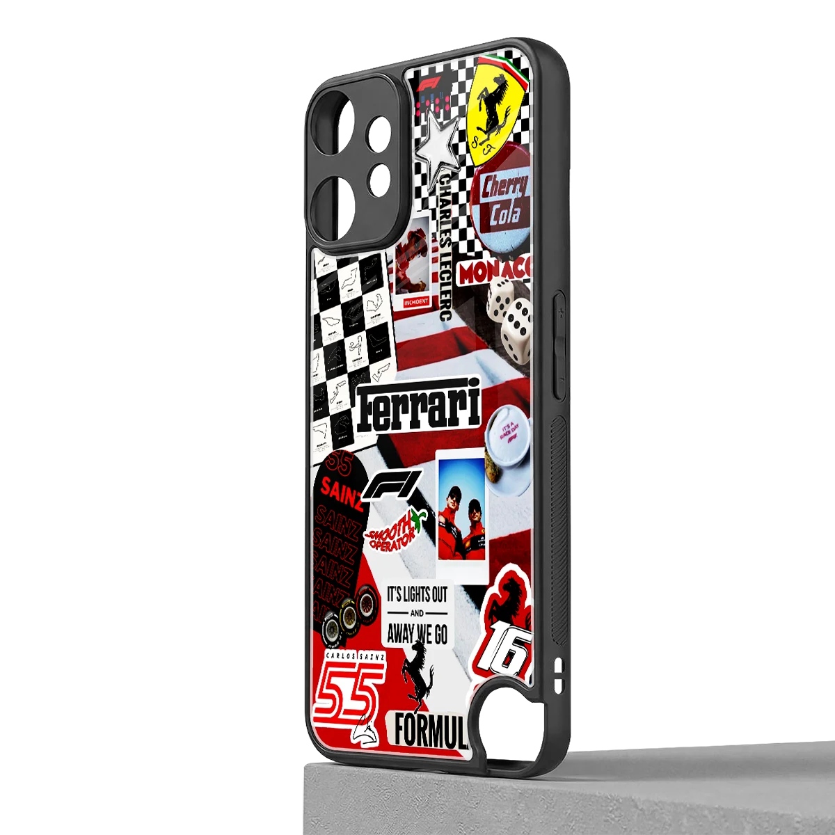 F1 Icon cmf nothing phone 2 pro mobile cover | shockproof glass phone case