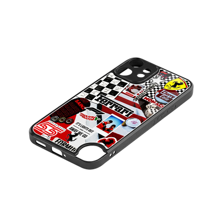 F1 Icon stylish phone case for cmf nothing phone 2 pro | glossy glass and slim fit