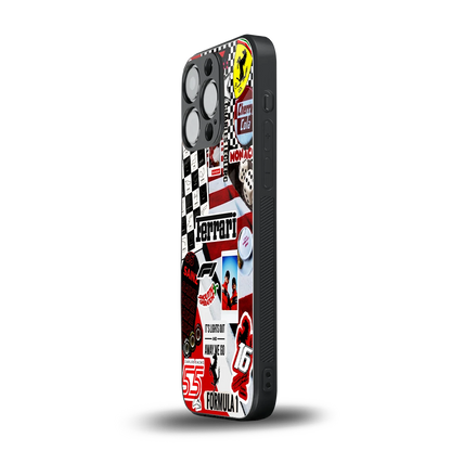 F1 Icon iphone 13 pro mobile cover | shockproof glass phone case