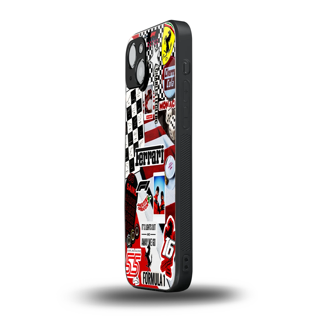 F1 Icon iphone 15 mobile cover | shockproof glass phone case