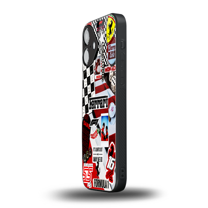 F1 Icon iPhone 16 mobile cover | shockproof glass phone case